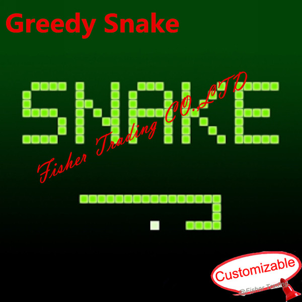 Room escape game prop, snake game, gluttonous snake puzzle, a snake's life, eat food to escpe,complete the game to open the lock