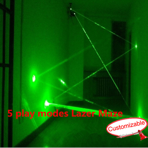 real life room escape prop,5 play modes laser array props/multiple play mode laser maze for Chamber of secrets,team work challenging game