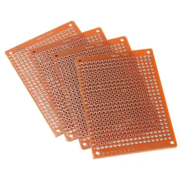 New Arrival Top Selling 10 Pcs/lot 5cm x 7cm DIY Prototype Paper PCB Universal Experiment Matrix Circuit Board New