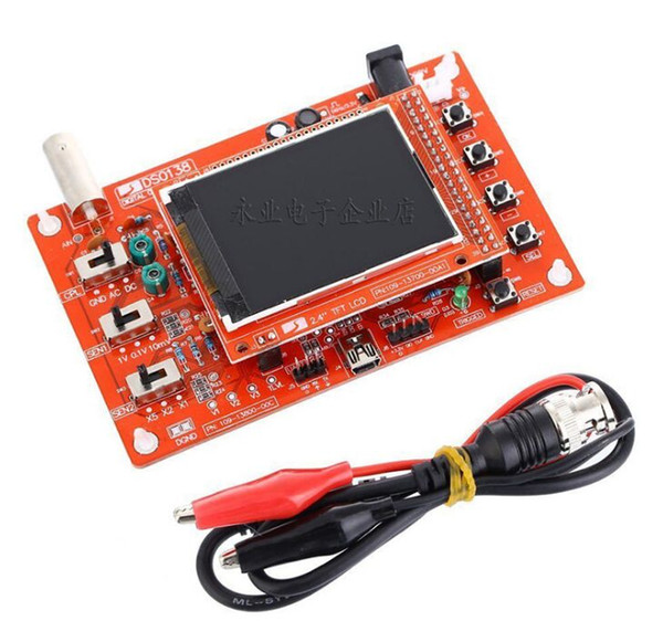 DSO138 Digital Oscilloscope DIY Kit DIY Parts for Oscilloscope Making Electronic diagnostic-tool Learning osciloscopio Set 1Msps