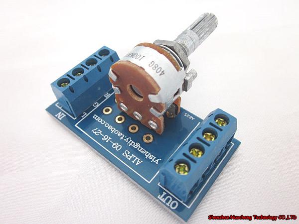 Original ALPS potentiometer 16type 100KA 100KAX2 with PCB board