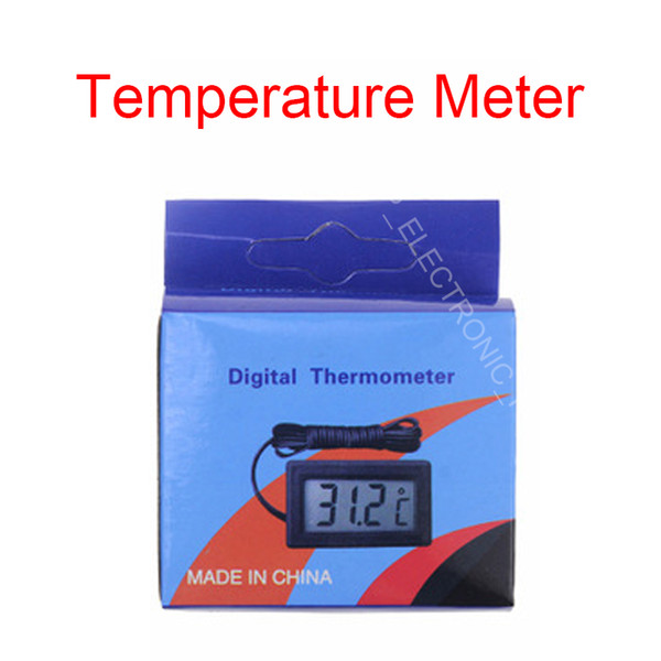 Digital Mini Temperature Meter Sensor Thermometer For Fish Tank Aquaria Aquarium Refrigerator Car DC1.5V Indoor Outdoor