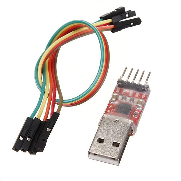 1 pc USB 2.0 To TTL UART STC Module Serial Converter CP2102 5pin Cables FREE SHIPPING