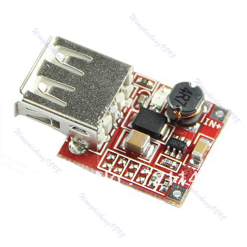 G104 Free Shipping DC DC Converter Step Up Boost Module 3V To 5V 1A USB Charger For MP3 MP4 Phone