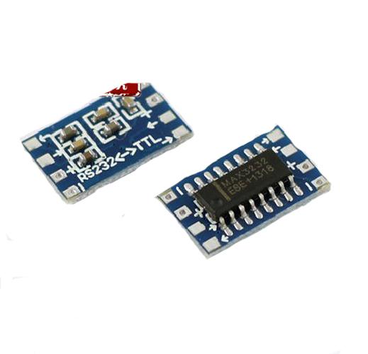 F08056 JMT 1 Pcs MCU Mini RS232 MAX3232 level to TTL Level Converter Board Serial Converter Board Module + Freeship