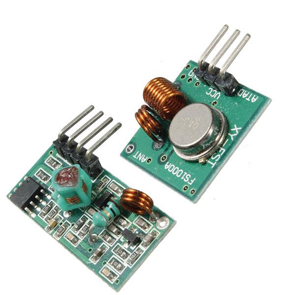 New 433Mhz Receiver Module MX-05 & WL RF Transmitter MX-FS-03 For Arduino Wireless order<$18no track