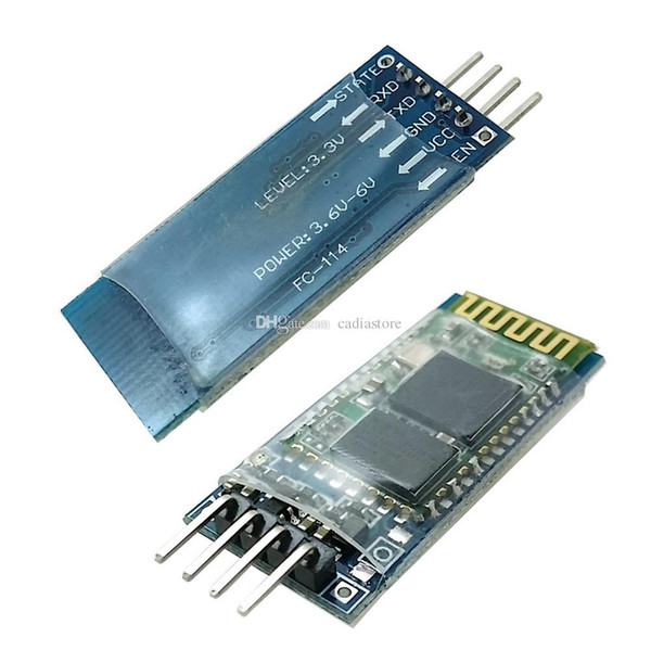 Wireless Serial 4 Pin Bluetooth RF Transceiver Module HC-06 RS232 backplane B00284 BARD