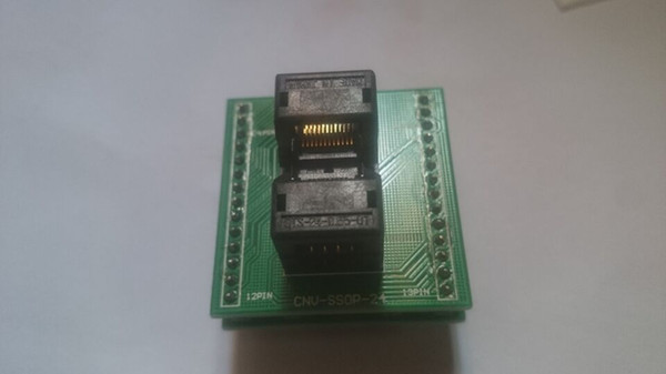 SSOP24PIN burn in socket ENPLAS OTS-24-0.65-01 socket with pcb board Programming Adapter