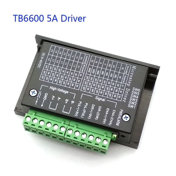 TB6600 0.2-5A CNC controller ,stepper motor driver nema 17,23, tb6600 Single axes Two Phase Hybrid stepper motor for cnc