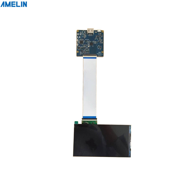 5.5 inch 1080*1920 tft lcd module screen HDMI to MIPI interface driver board from AMELIN