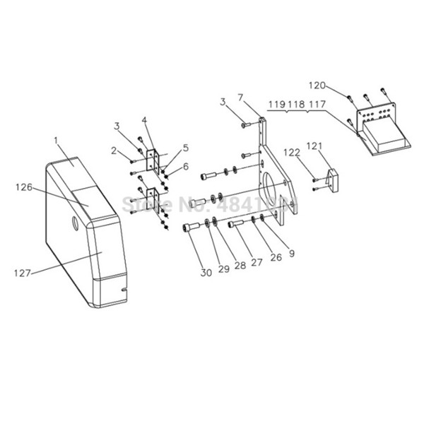 Free Shipping!/SIEG C1 Cantilever/220V 110V Circuit board/Speed control board/Lock Connect/Support plate/Micro Switch