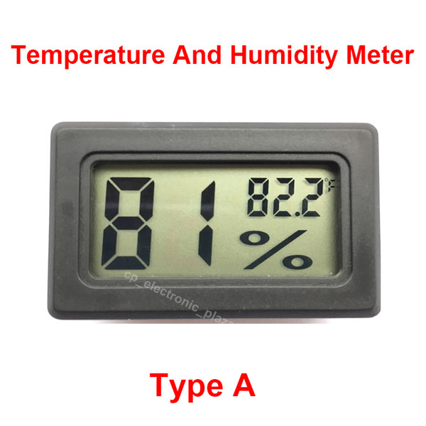 Digital Temperature And Humidity Meter Mini Thermometer Hygrometer For Indoor Outdoor External Or Internal Sensor DC1.5V