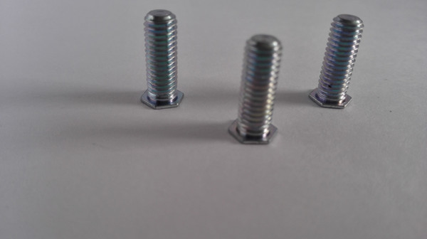 50pc hexagon riveted screw blue and white zinc NFHS-m3 - m6 A large number of inventory Non-standard parts can be customized