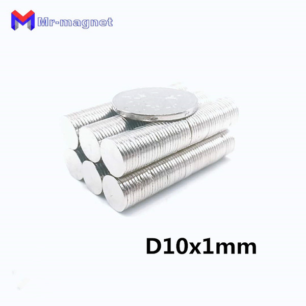 100pcs 10mm x 1mm Super strong magnet, D10x1mm magnets 10x1 permanent magnet 10x1mm rare earth 10*1 D10*1mm 10*1mm magnet