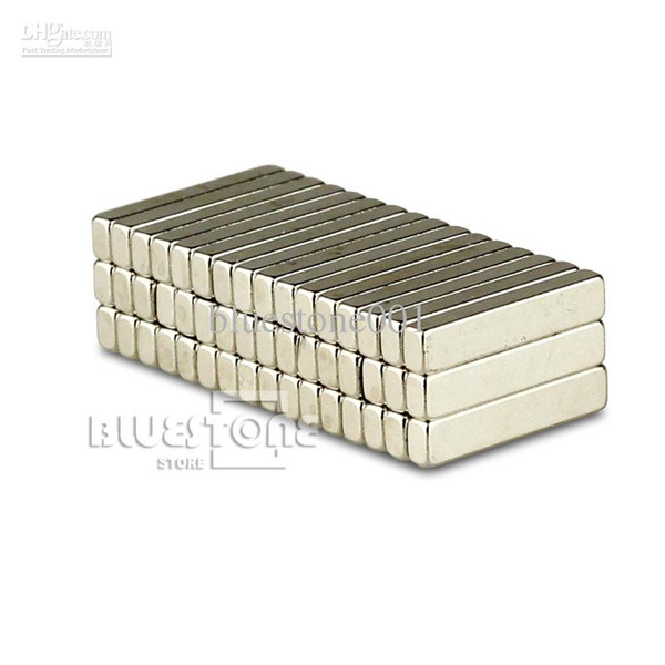 100pcs Strong Bar Block Magnets Rare Earth Neodymium 15 x 3 x 2mm