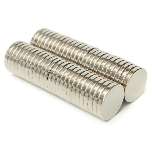 50pcs N52 Super Strong Disc Magnets 20mm x 3mm Rare-Earth Neodymium Magnets