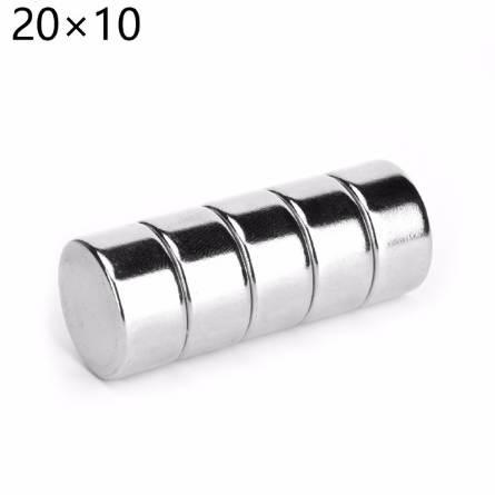 5pcs 20mm x 10mm Super Strong Round Powerful Rare Earth Neodymium Magnets 20*10 20x10 Magnet N35 20mm*10mm Free Shipping