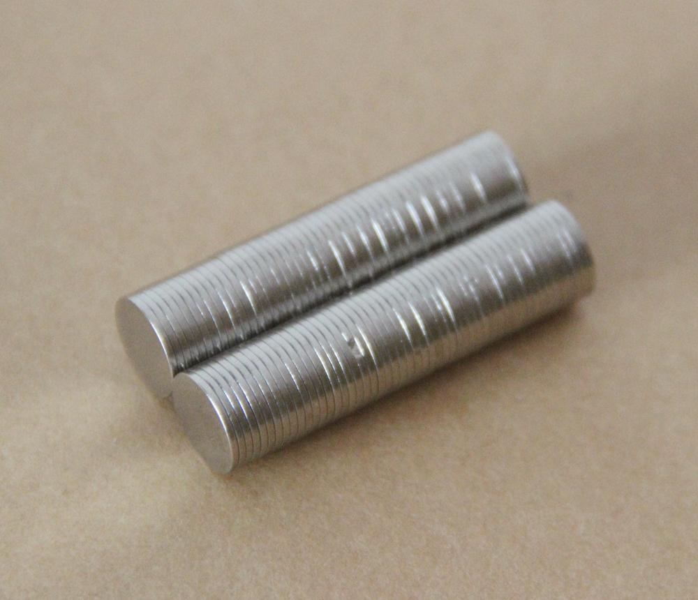 200pcs Neodymium Disc Mini 10mm X 1mm Rare Earth N35 Strong Magnets Craft Models