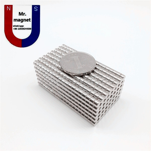 200pcs Hot sale small disc 4x3 4*3mm permanent magnet D4x3mm rare earth magnet 4mmx3mm 4*3 neodymium magnet NdFeb 4x3mm free shipping