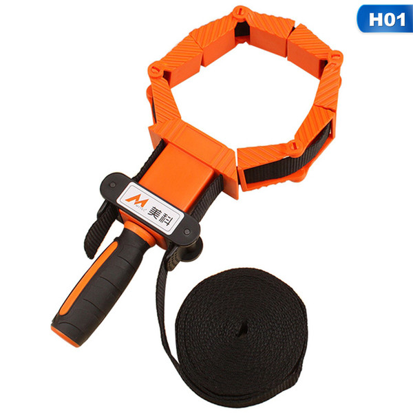 4M Nylon Material Straps Clip Multi Function Type Binding Multilateral Angle Woodworking Tool Clamp