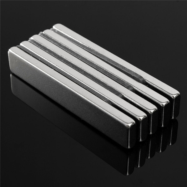 5pcs 60mm x 10mm x 4mm N50 Block Magnets Rare Earth Neodymium Magnets 60x10x4mm Cuboid Magnet Powerful