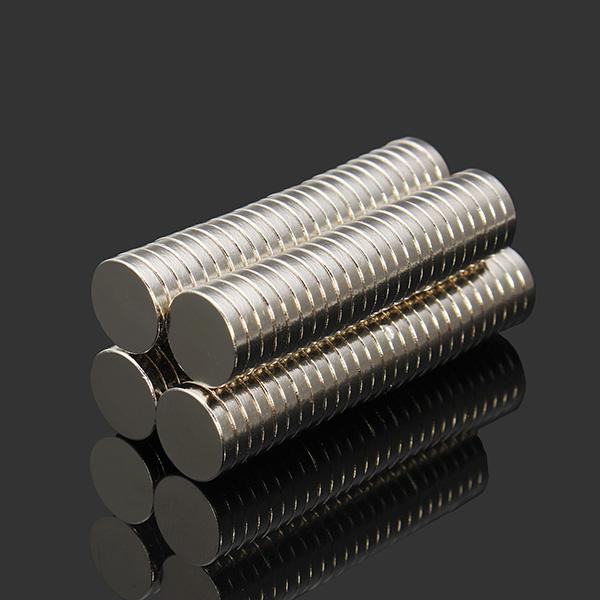 100pcs N52 NdFeB Super Strong Disc Magnets 10mm x 2mm Rare Earth Neodymium Magnets