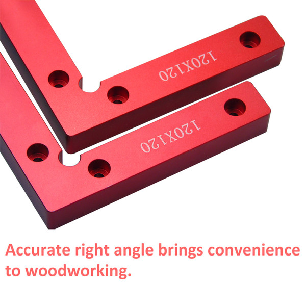 Woodworking Tools Jigs Aluminum Alloy Precision 90 Degree Right Woodworker Angle Clips Positioning Block Jig