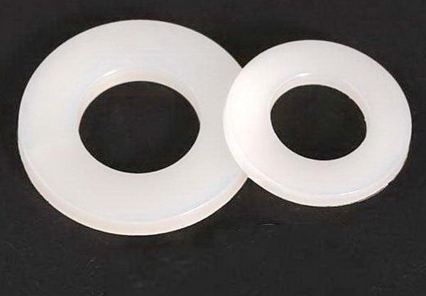 Size M3X8x1.3mm and M4x10x1.0 mm durable made wear-resisting high quality nylon material flat washers 200pcs per lot