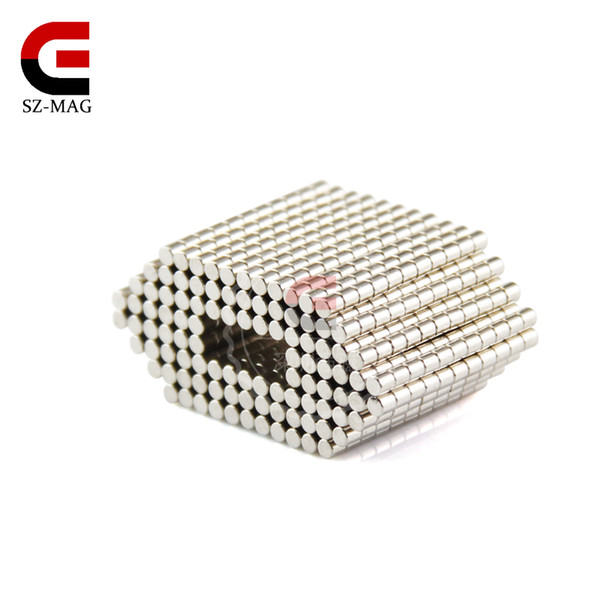 300pcs Neodymium Magnet Mini Dia 2x2mm N50 Strong Round Industrial Magnets wholesale magnets