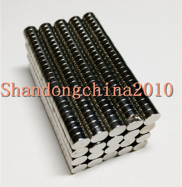 Wholesale - In Stock 50pcs Strong Round NdFeB Magnets Dia 5x2mm N35 Rare Earth Neodymium Permanent Craft/DIY Magnet Free shipping