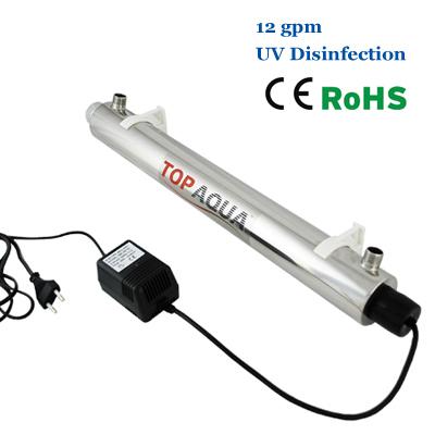 SS304 12gpm UV Sterilizer Disinfection System for Water Sterilization