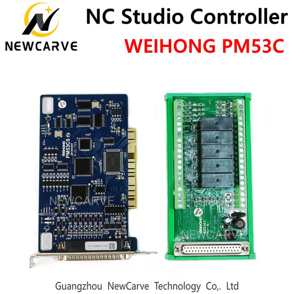 WEIHONG PM53C 3 axis motion cnc controller copyright NC Studio for cnc machines