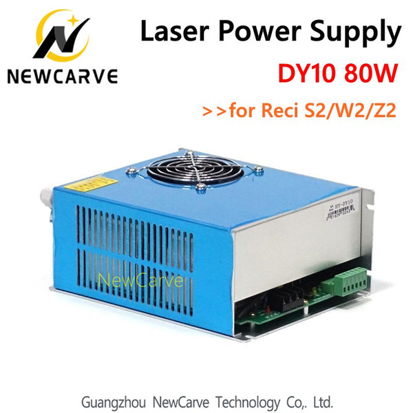 DY10 CO2 laser power supply 80W for Reci W2 S2 Z2 laser tube NewCarve Laser