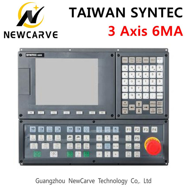 TAIWAN SYNTEC 6MA 3 Axis CNC Milling Machine Controller LCD displays 3-Axis Servo Positioning Control System