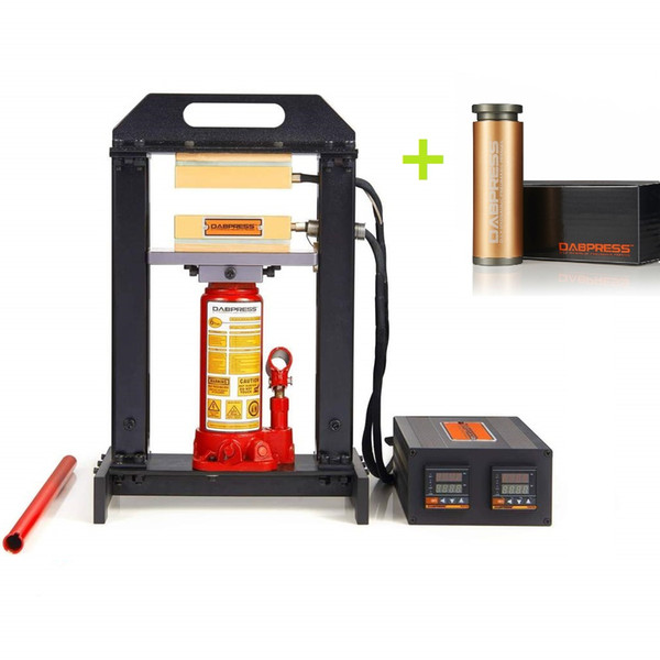 6-Ton Hydraulic Rosin Press 3x5 Inch Dual Heating Rosin Press Plates All-in-One Rosin Tech Heat Press Machine