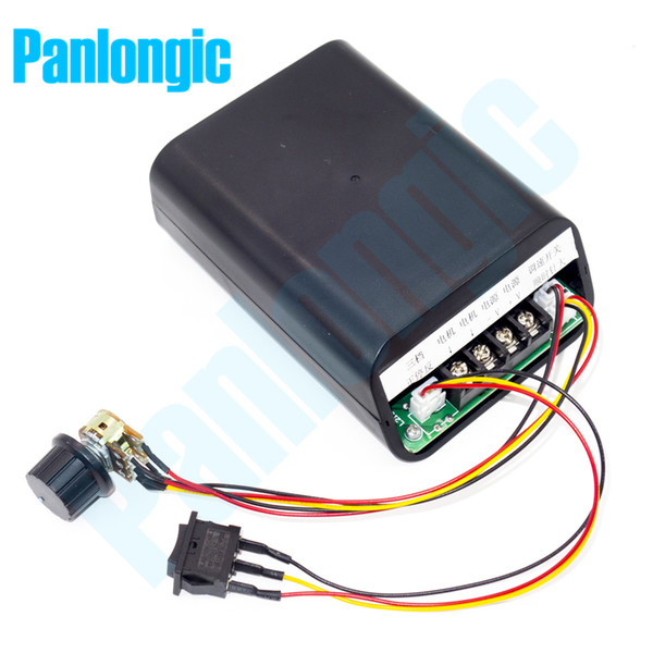 DC 9-50V 40A DC Brush Motor Speed Control Reversible PWM Controller 2000W Forward Reverse Switch with Case