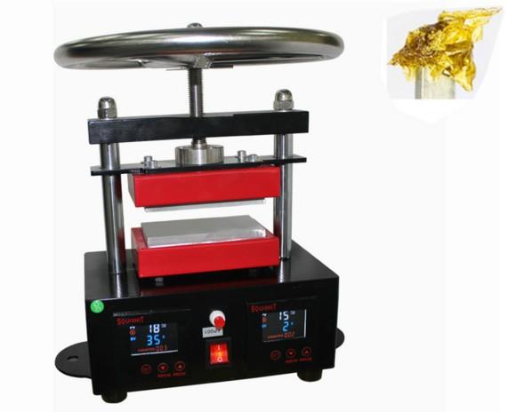 rosin heat press Professional Rosin Press Hand Crank Duel Heated Plates (2.4
