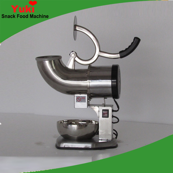 Stainless steel ice crusher electric shaved ice machine commercial snowflake shaved ice machine home hotel restaurant application