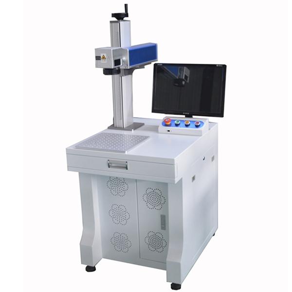 China high quality 20W desktop fiber laser marking machine for metal&plastic(110*110mm) for seal