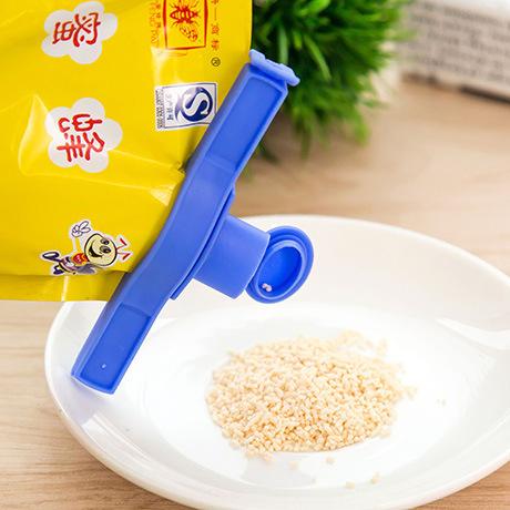 Creative Snack Bags Sealer Bag Mouth Sealing Clip Eco Friendly Random Color Kitchen Gadgets