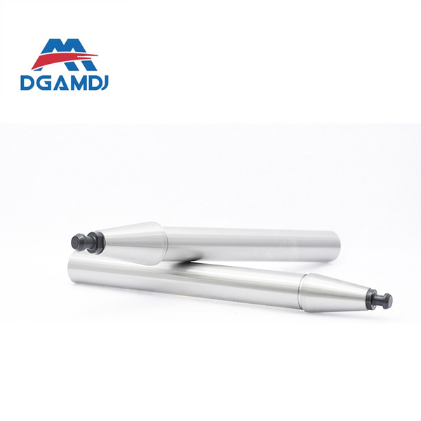 Material 20CrMnTi ISO20 ISO25 150L spindle test bar machine test rod with high presision runout 0.001 with pull stud
