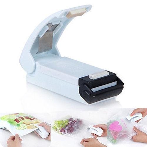 Mini Portable Package handy sealing machines for plastic Snacks bags Cilps Heat Sealer Vacuum Resealer Kitchen Storage