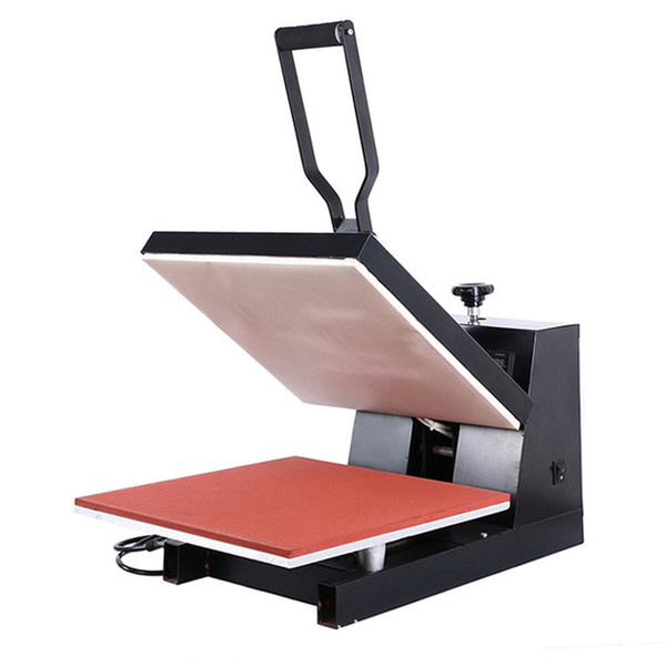 Hot press digital flip heat press heat sublimation vinyl heat press machine for T-shirt 15x15 inch digital LCD timer (15x15 inch)