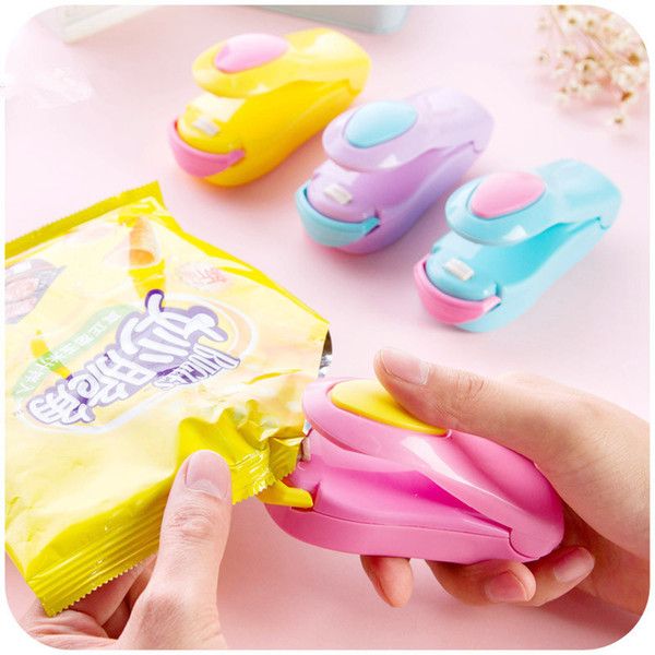 Bag Heat Sealer Mini Heat Sealing Machine Household Impulse Sealer Seal Packing Plastic Bag Food Saver Storage Kitchen Tools GGA1655