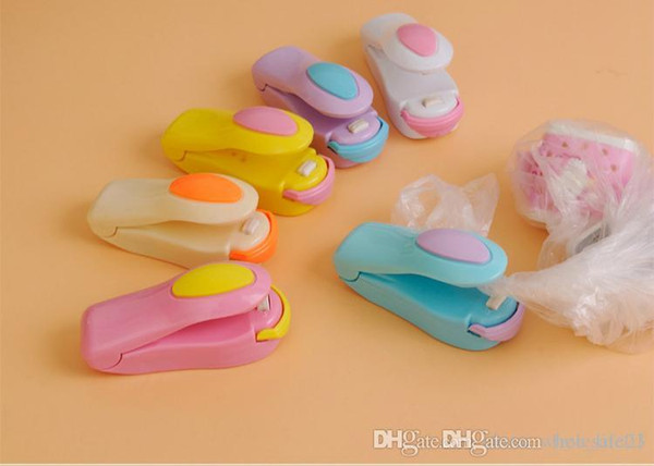 1 Piece Portable Household Mini Heat Sealing Machine Ceramic Impulse Sealer Seal Packing Capper Plastic Bag Sealer