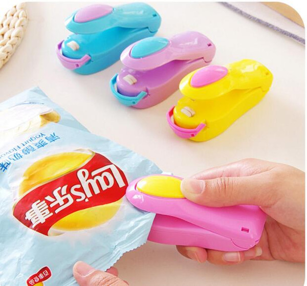 Bag Heat Sealer Portable Mini Heat Sealing Machine Impulse Sealer Seal Packing Plastic Bag Kit for Food Saver portable travel hand pressure