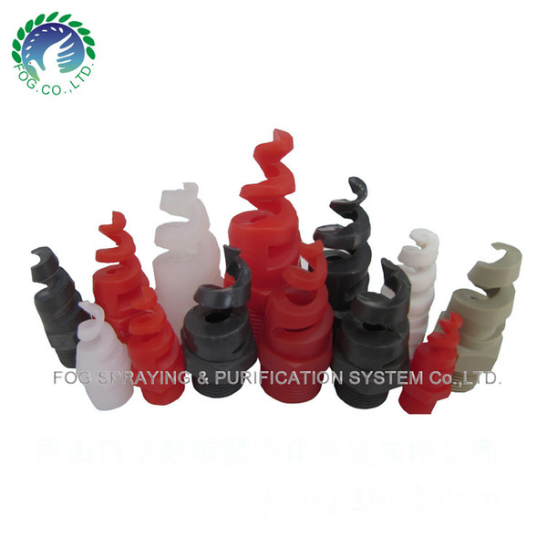Plastic Spiral Nozzle, whirljet pigtail nozzle