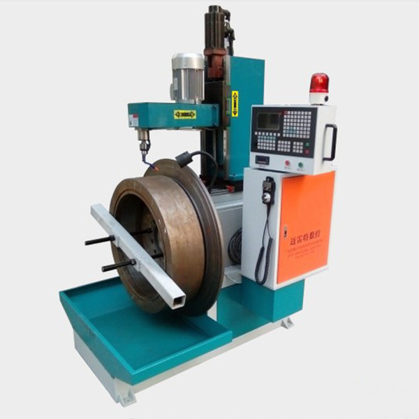 Ring die drilling machine (drill from outside)