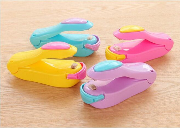 Bag Heat Sealer Portable Mini Heat Sealing Machine Impulse Sealer Seal Packing Plastic Bag Kit for Food Saver portable travel hand pressure