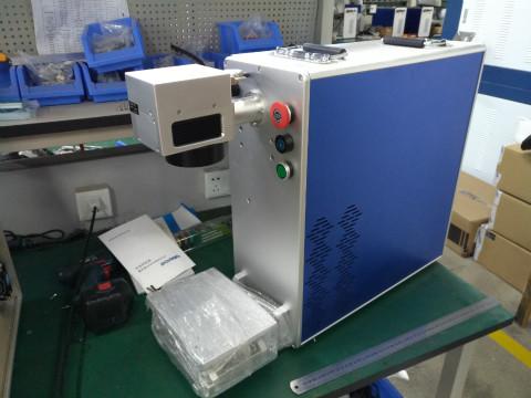 Portable Mini Fiber Laser Marking Machine for Metal and Non-metal 10W 20W 30W 50W easy carry